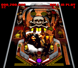 Super Pinball - Behind the Mask (Japan) (Beta) In game screenshot